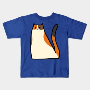 Calico Sitting Kids T-Shirt